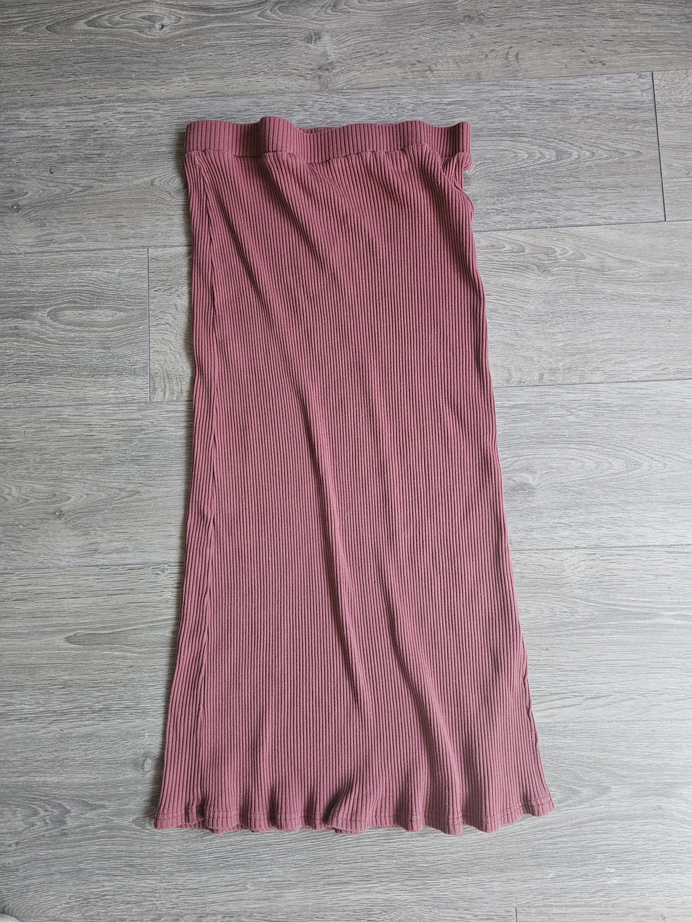 Mikarose Ribbed Maxi Skirt